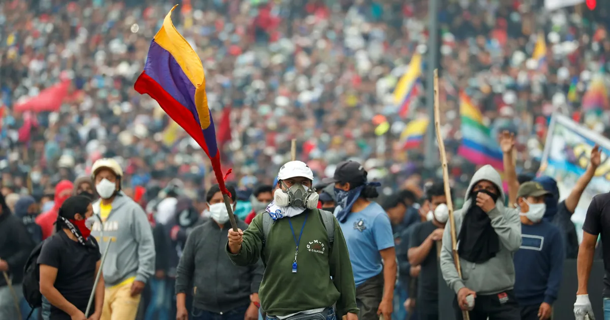 En este momento estás viendo Movimiento indígena de Ecuador sale altivo tras una dura protesta